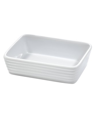 Tava dreptunghiulara pentru cuptor, portelan, 12x8cm, colectia Burgund - KUCHENPROFI